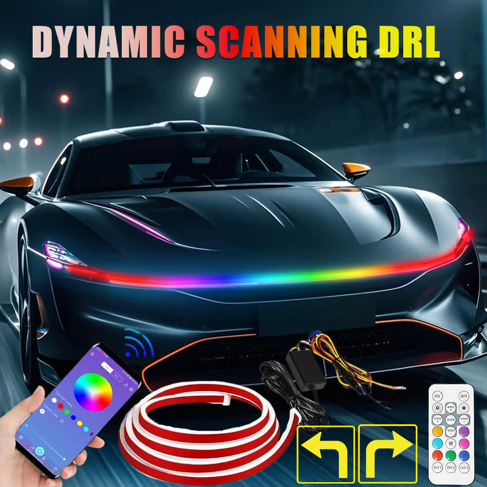 Led Gaming Light Strip - RGB Dynamic Scan Start Up DRL