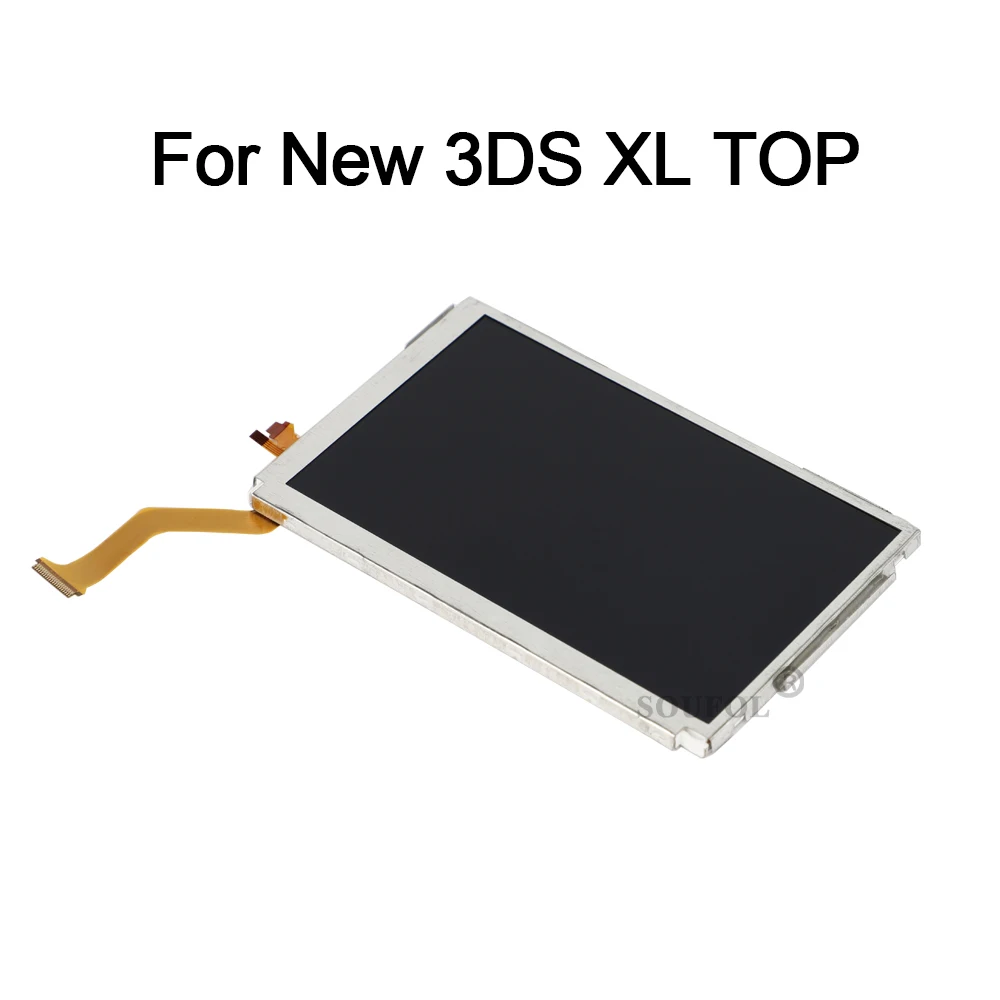Gaming Console All - New Top Upper LCD Display Screen