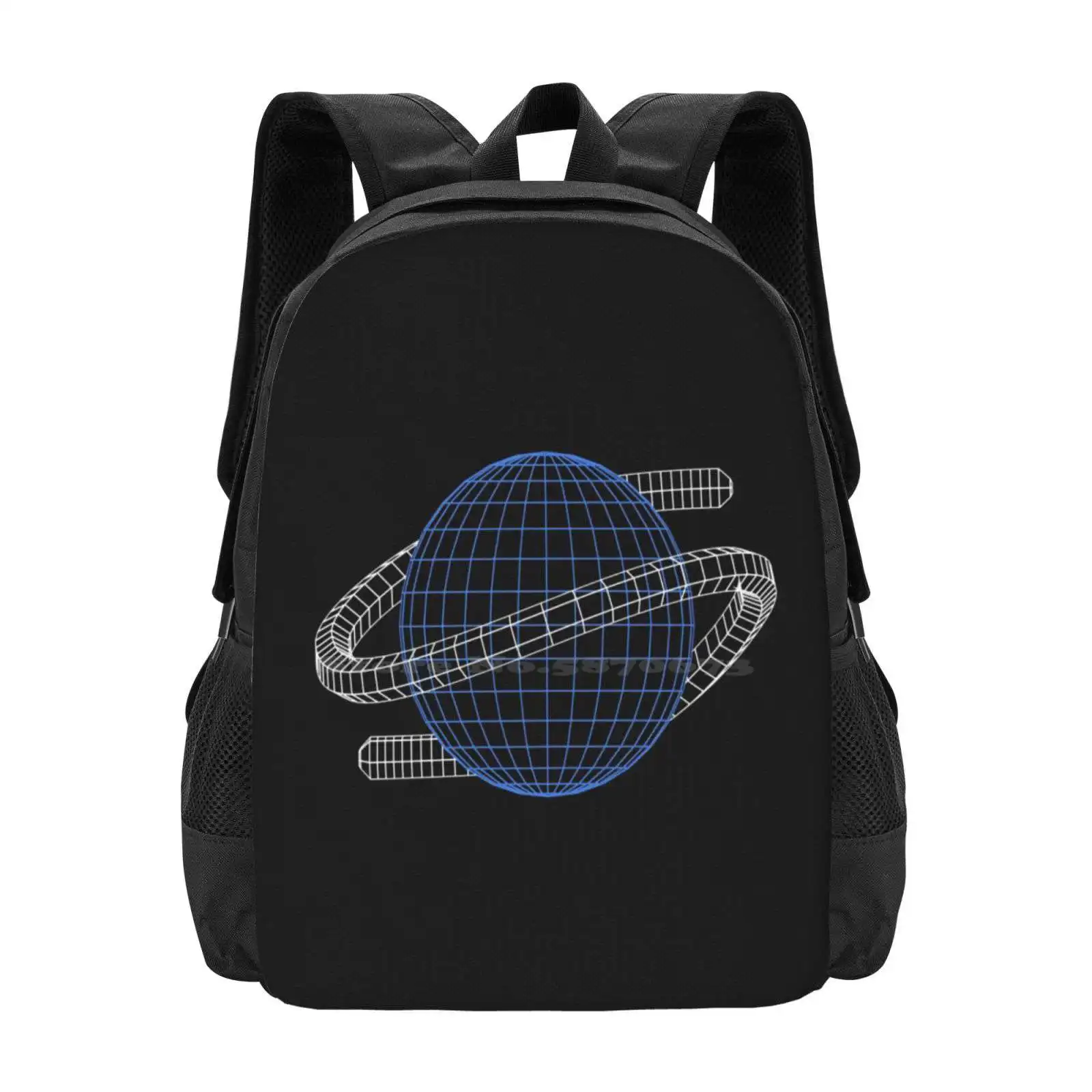 Gaming Console Sale - Saturn Wireframe Hot Sale Schoolbag Backpack