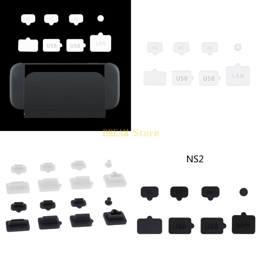 Gaming Console Sale - Pack Of 8 Silicone Dustproof Protective