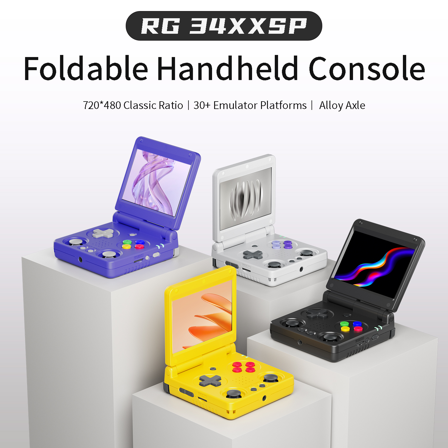 Anbernic RG34XXSP RG35XXSP Fli - огляд і ціна Gaming Console In Chinese