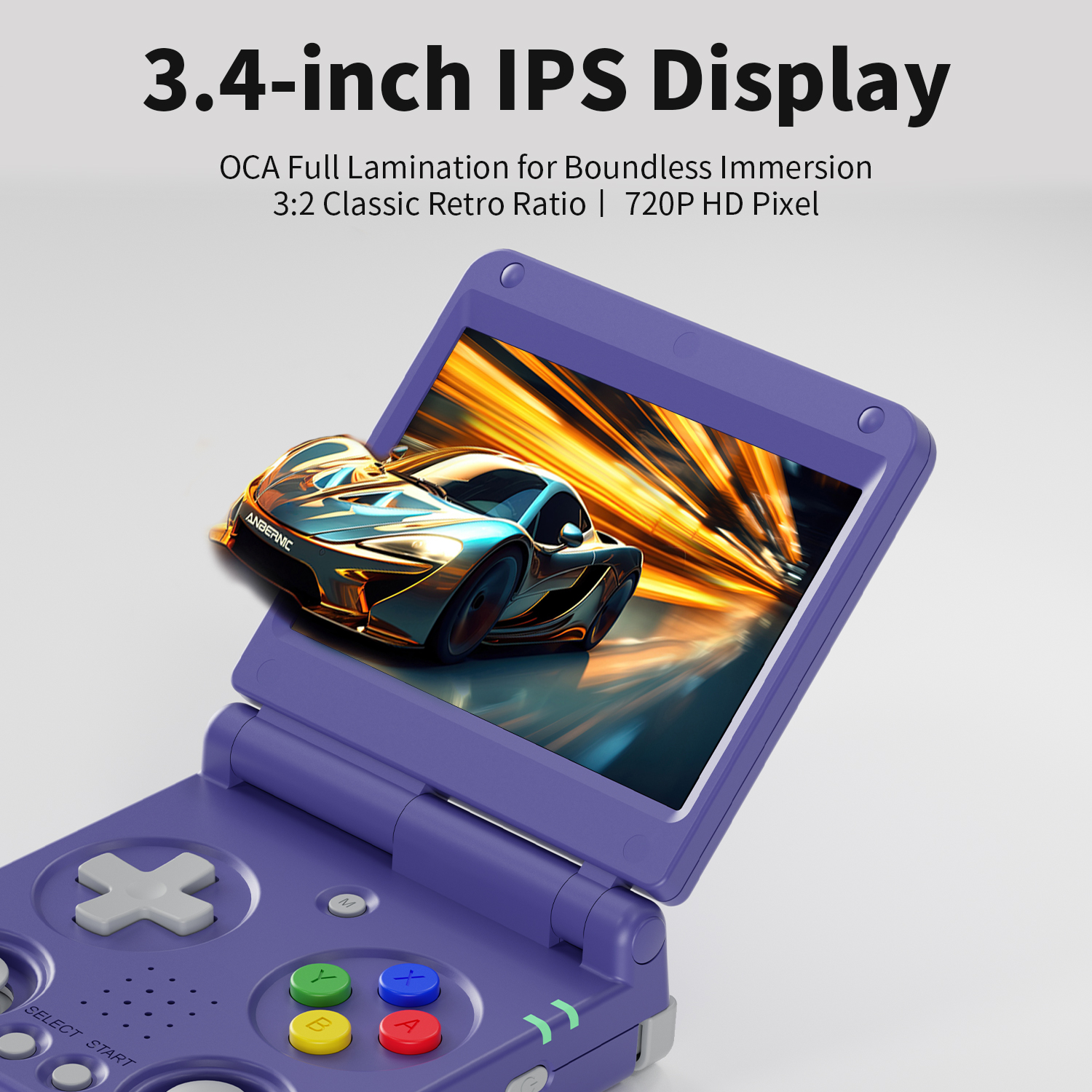 Anbernic RG34XXSP RG35XXSP Fli - огляд і ціна Gaming Console In Chinese