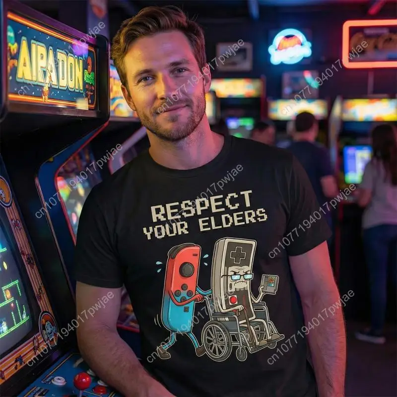 Funny Retro Gamer Graphic T-Sh - огляд і ціна Gaming Consoles