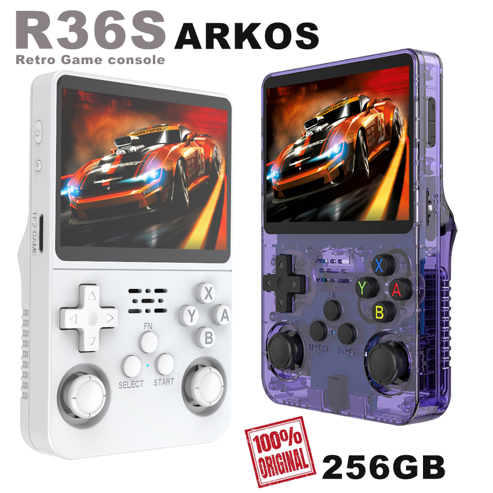 BOYHOM 256G Open Source R36S R - огляд і ціна Gaming Console In Chinese