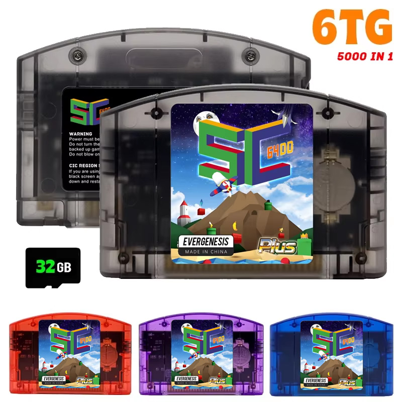 EVERGENESIS 64 Open Source N64 - огляд і ціна Gaming Console Gta
