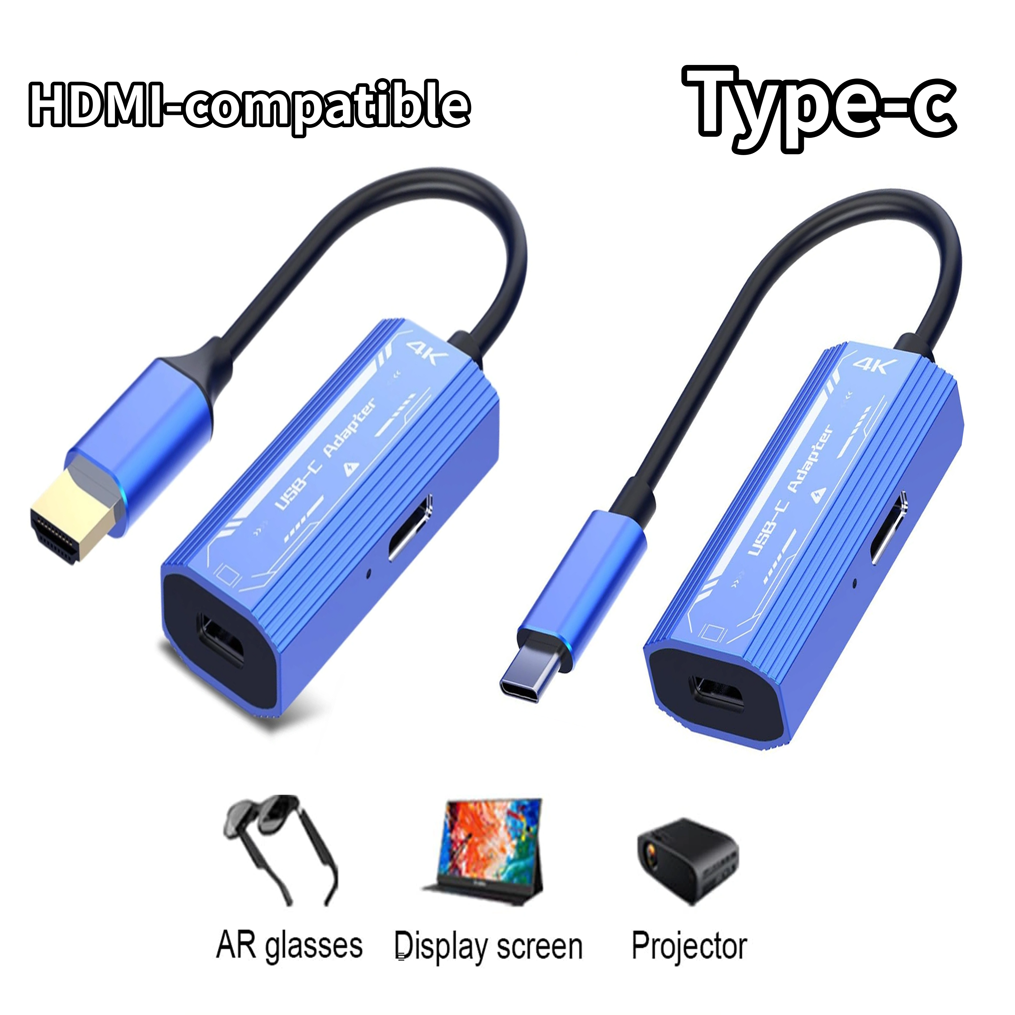 4K 60Hz HDM USB-C AR/XR Glasse - огляд і ціна Gaming Console Vr