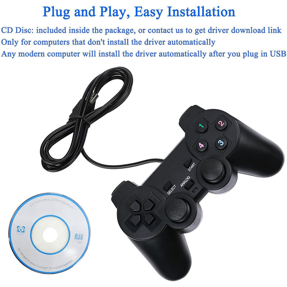 USB Wired Controller for WinXP - огляд і ціна Laptop Gaming Console