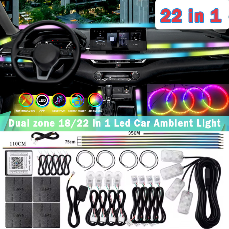 18/22 in 1 Acrylic Led Car Amb - огляд і ціна Led Gaming Light Strip