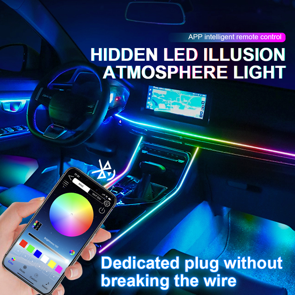 18/22 in 1 Acrylic Led Car Amb - огляд і ціна Led Gaming Light Strip