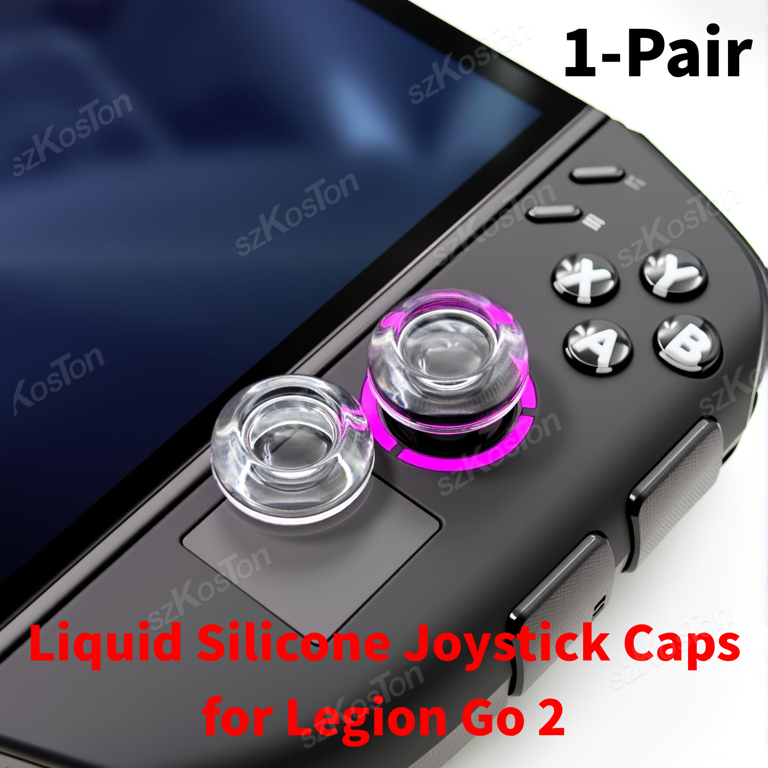 2PCS Liquid Silicone Joystick  - огляд і ціна Laptop Gaming Console