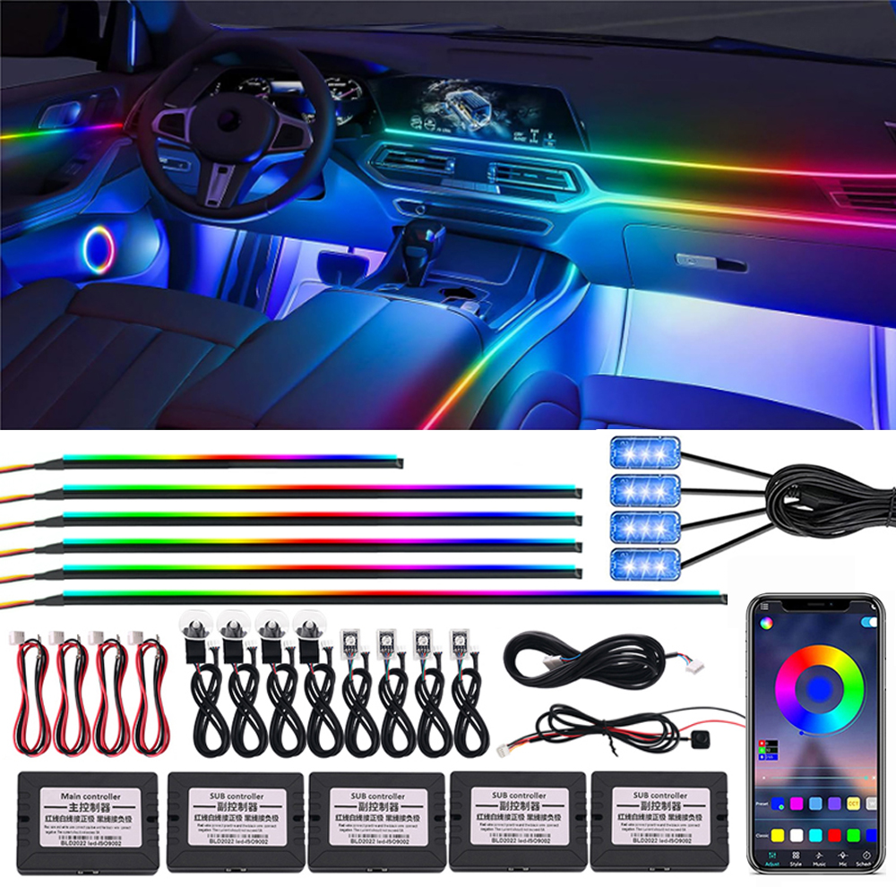 18 in 1 64 Color RGB Symphony  - огляд і ціна Led Gaming Light Strip