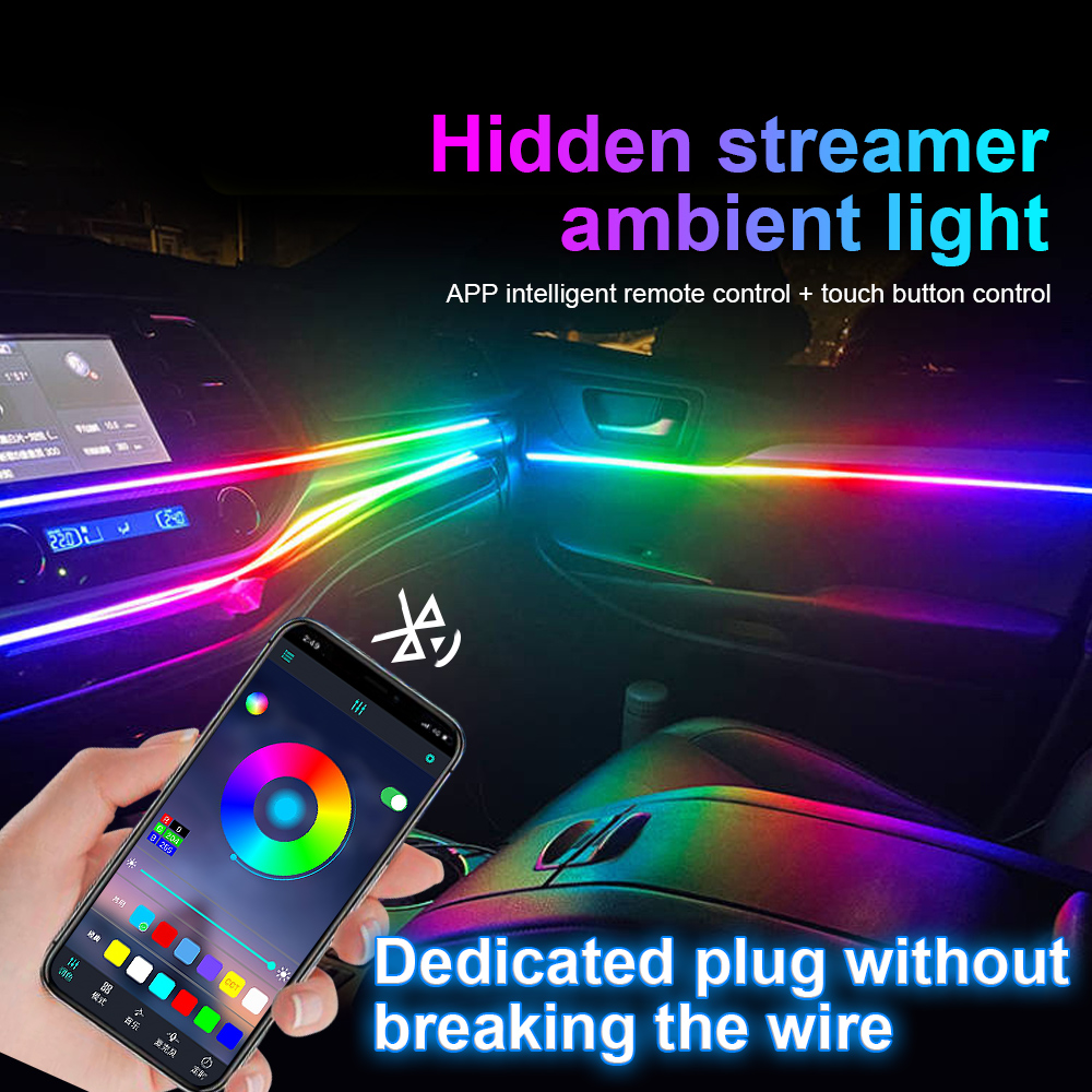 18 in 1 64 Color RGB Symphony  - огляд і ціна Led Gaming Light Strip