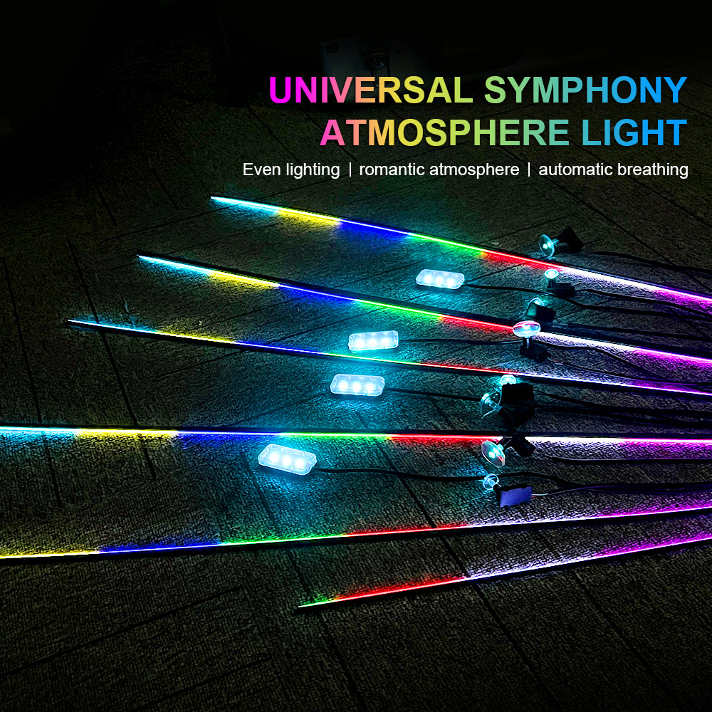 18 in 1 64 Color RGB Symphony  - огляд і ціна Led Gaming Light Strip