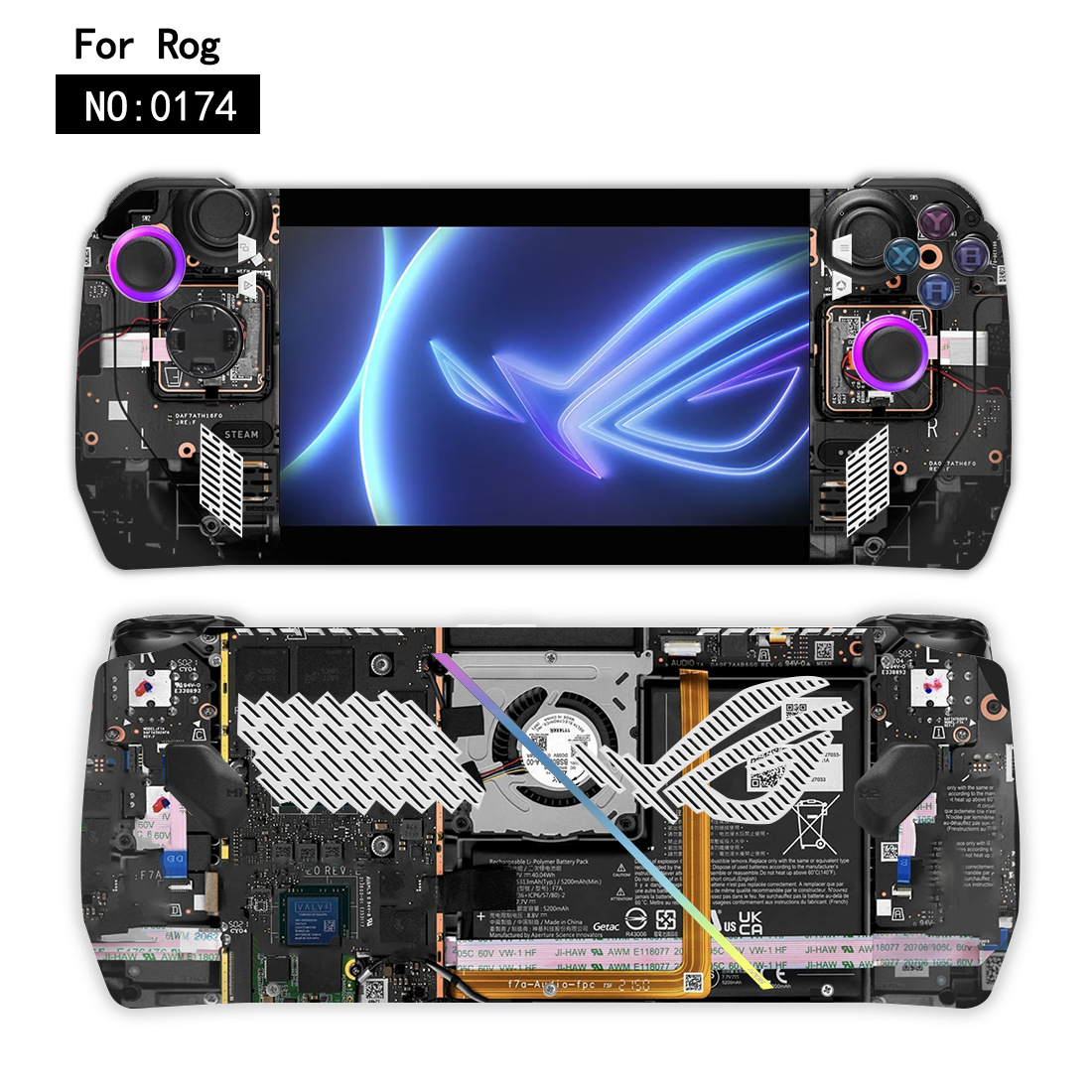 New Stickers Cover Case For As - огляд і ціна Laptop Gaming Console