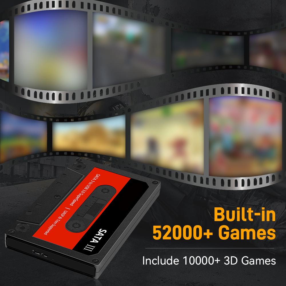 Batocera 500G/2T Emulator Game - огляд і ціна Gaming Console In Chinese