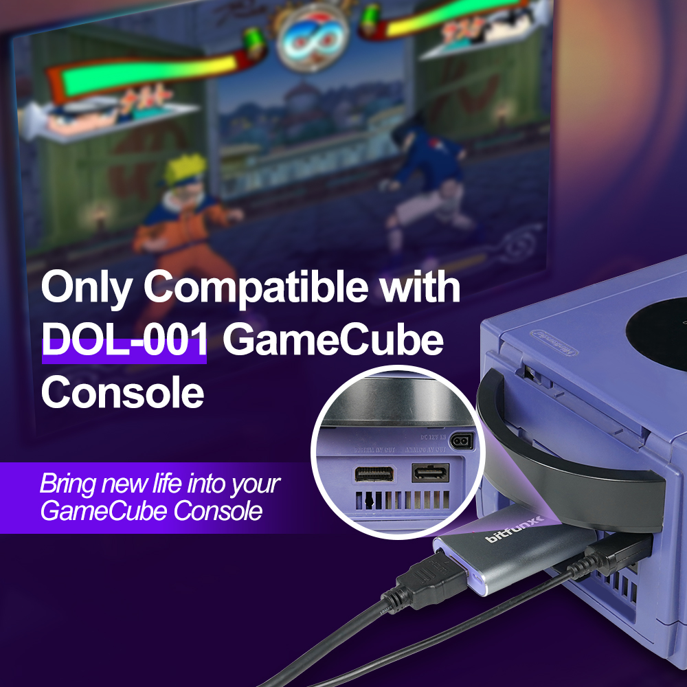 Bitfunx GC Video HDMI™ Adapter - огляд і ціна Gaming Console Nintendo
