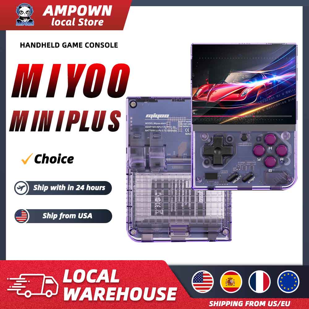 MIYOO Mini Plus Mini+ Portable - огляд і ціна Gaming Console In Chinese