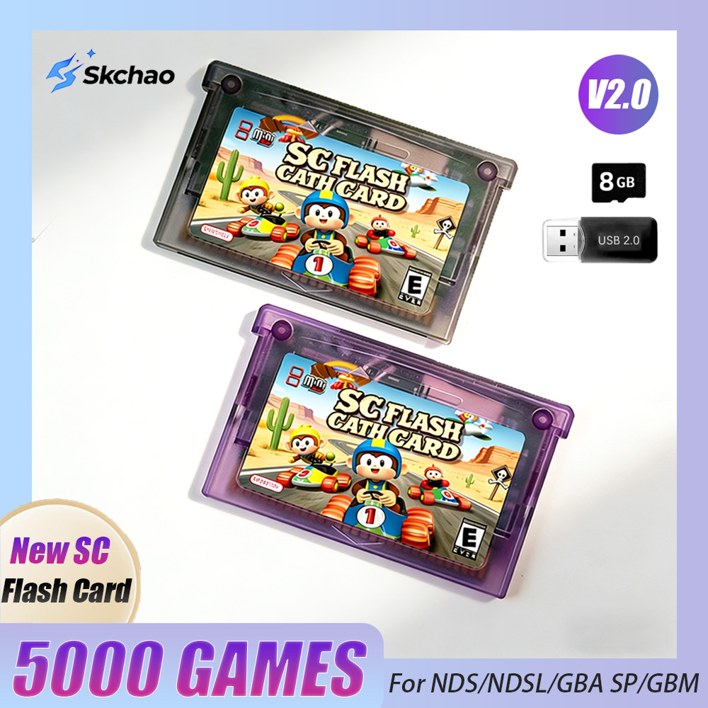 New SCFW V2.0 Flash GBA Card 5 - огляд і ціна Gaming Console Gta