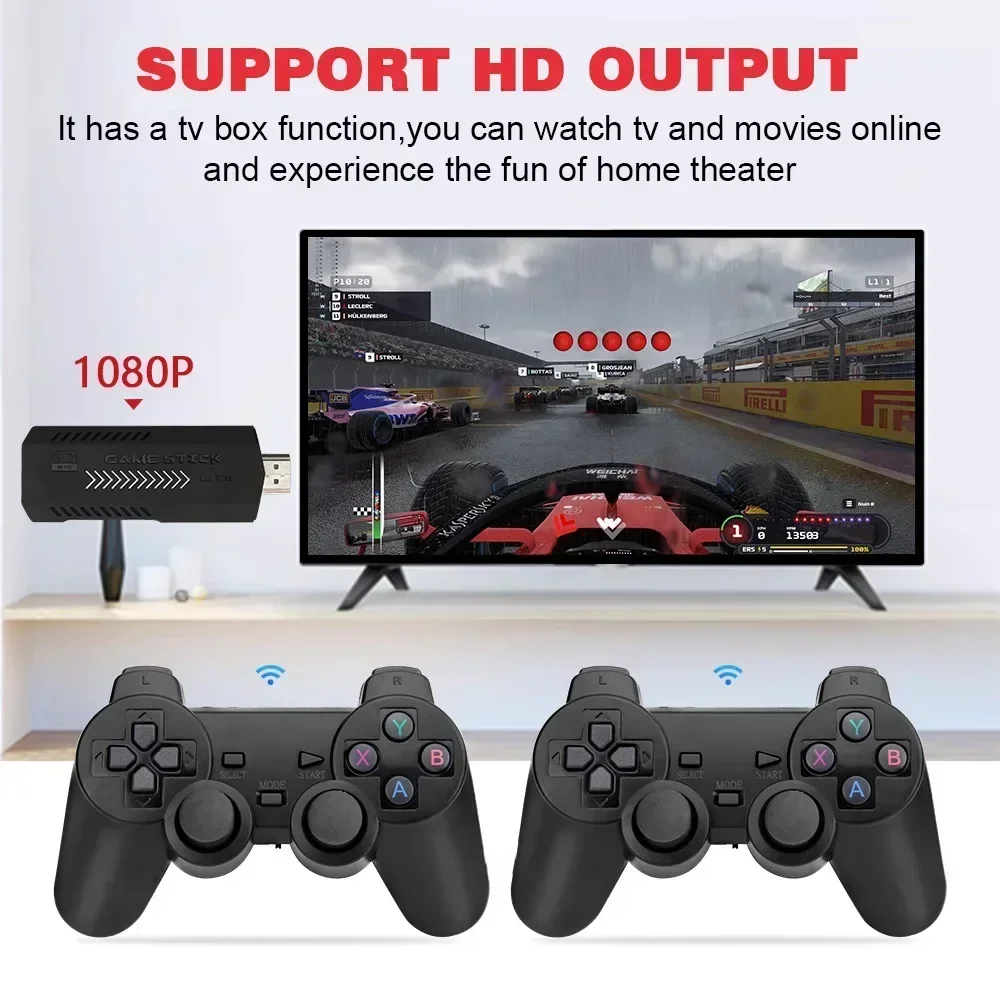 X2 Plus Game Stick 4K HD 2.4G  - огляд і ціна Gaming Console X2