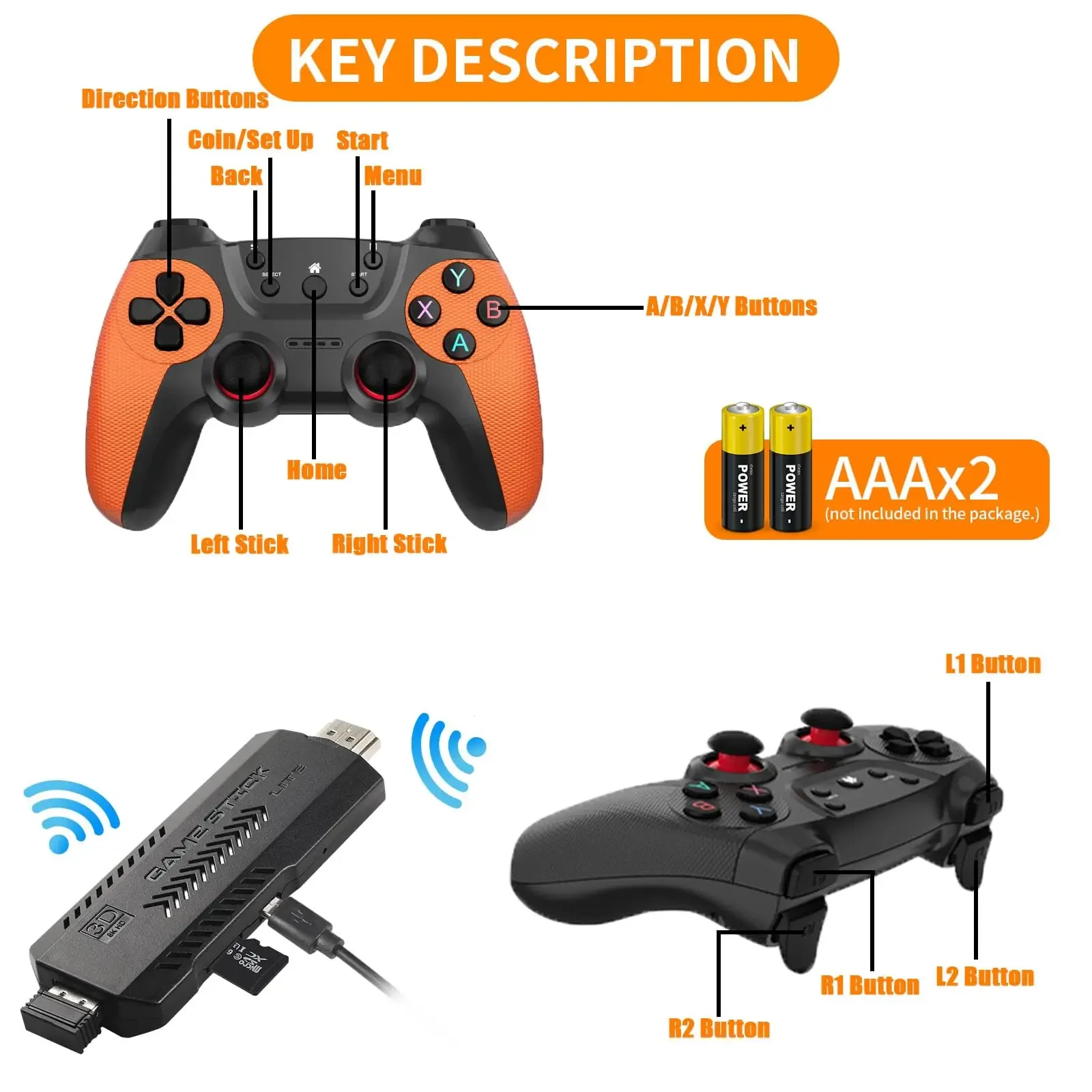 X2 Ultra Retro Console 4K 128G - огляд і ціна Gaming Console X2