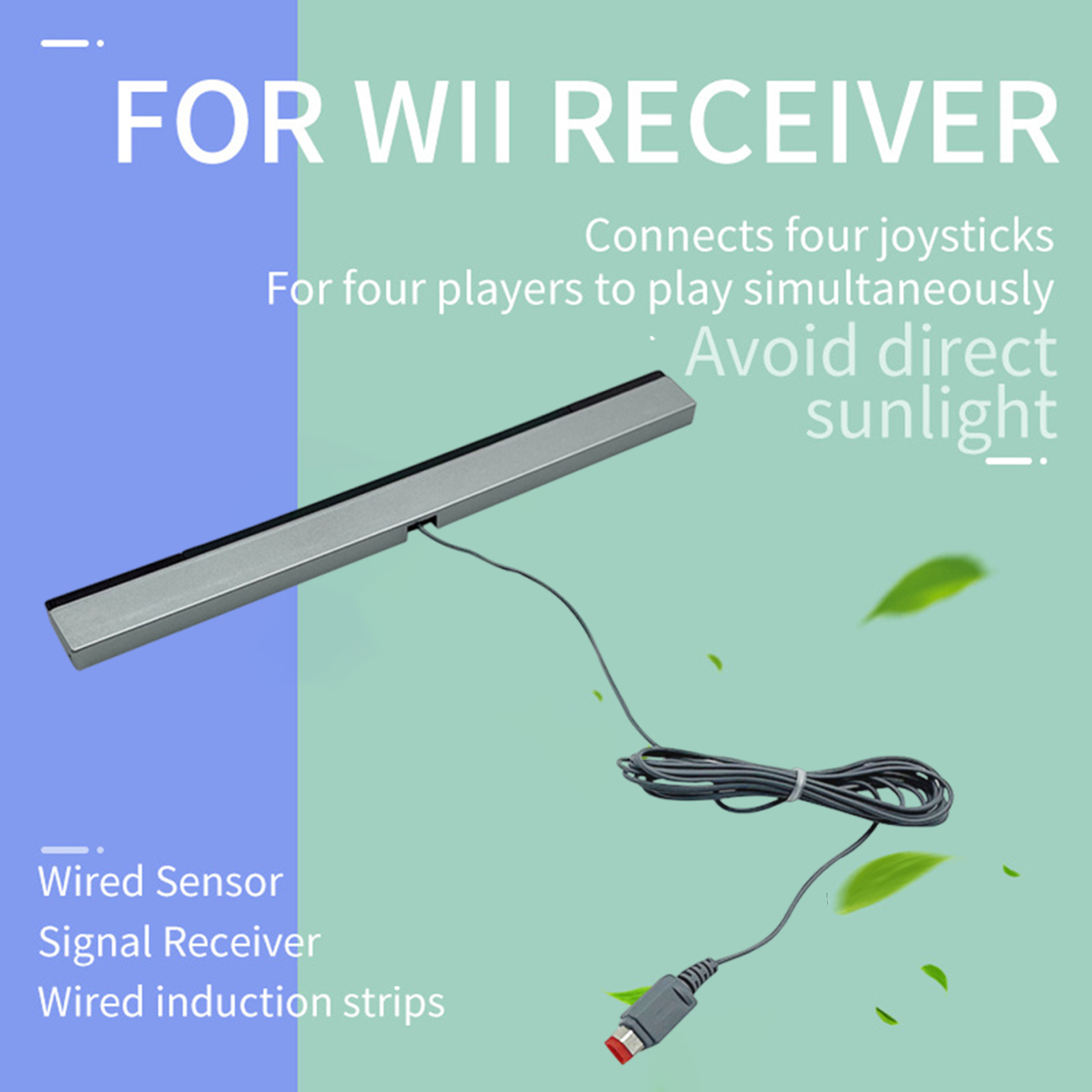 Motion Sensor Bar For Wii/Wii  - огляд і ціна Gaming Console With Motion Sensor