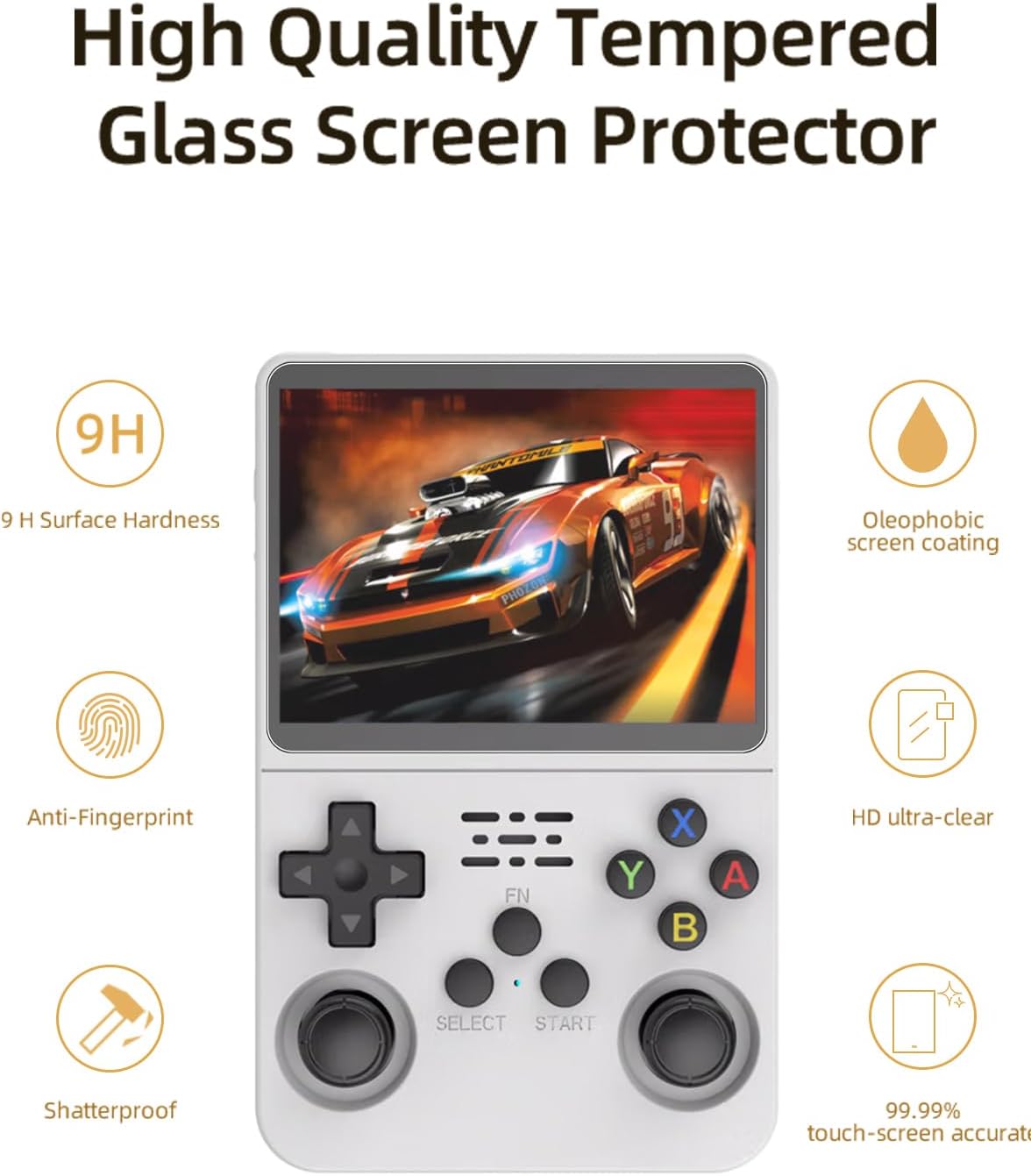 4 IN 1 Case+Glass for R36S Gam - огляд і ціна Gaming Console R36S