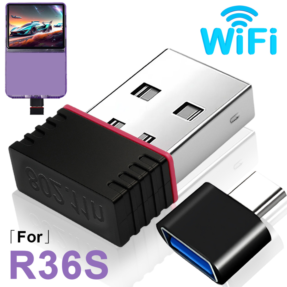 For R36S WiFi Adapter RTL8188  - огляд і ціна Gaming Console R36S