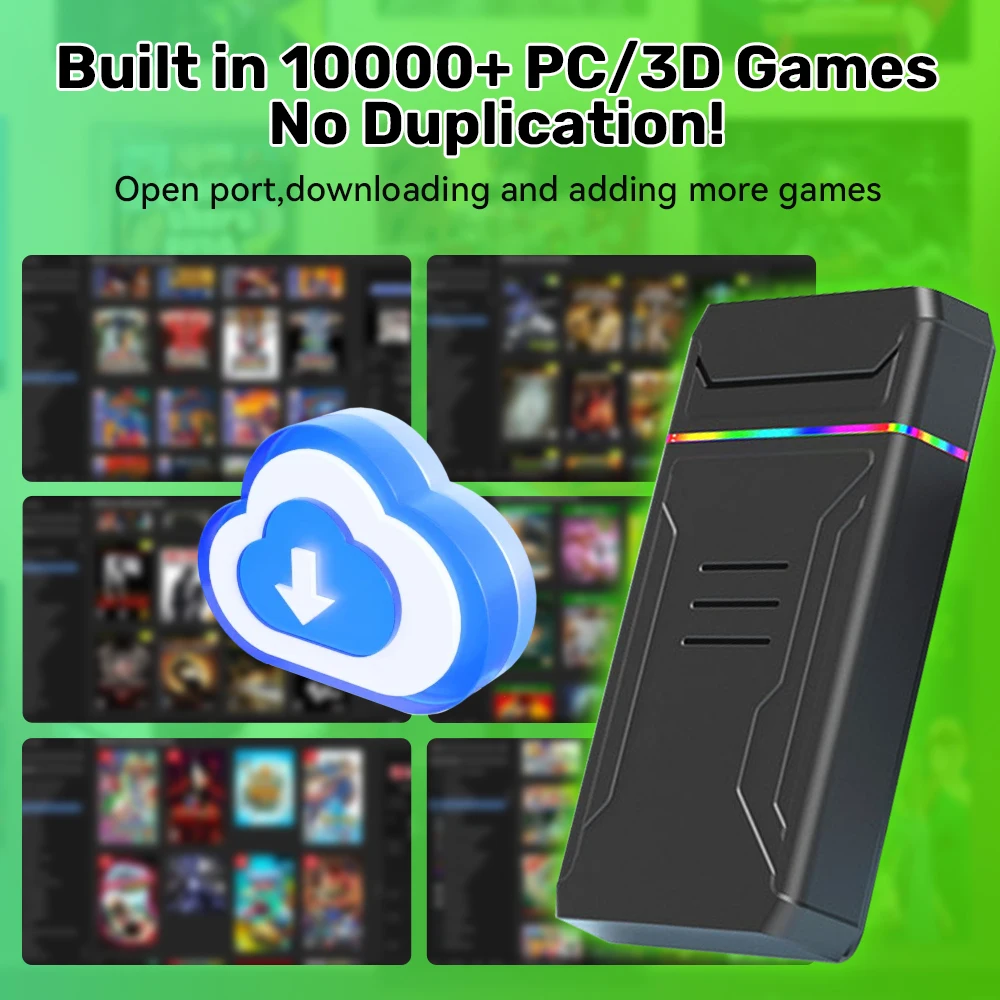3TB Launchbox Portable Gaming  - огляд і ціна Gaming Console In Chinese