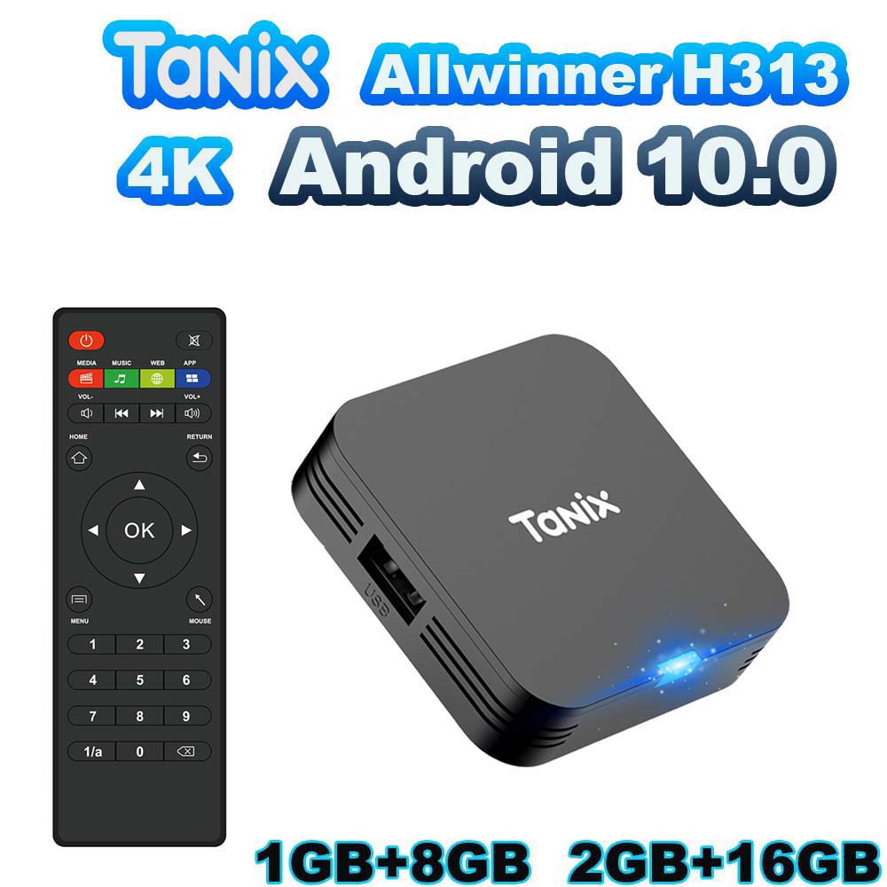 TANIX TX1 Android 10.0 Allwinn - огляд і ціна Gaming Console Youtube
