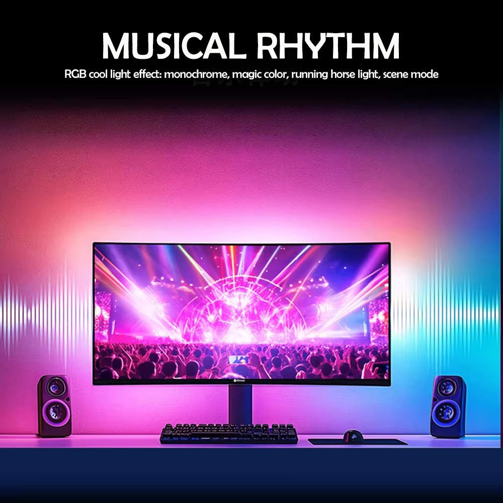 RGB Gaming Lights Strip Monito - огляд і ціна Led Gaming Light Strip