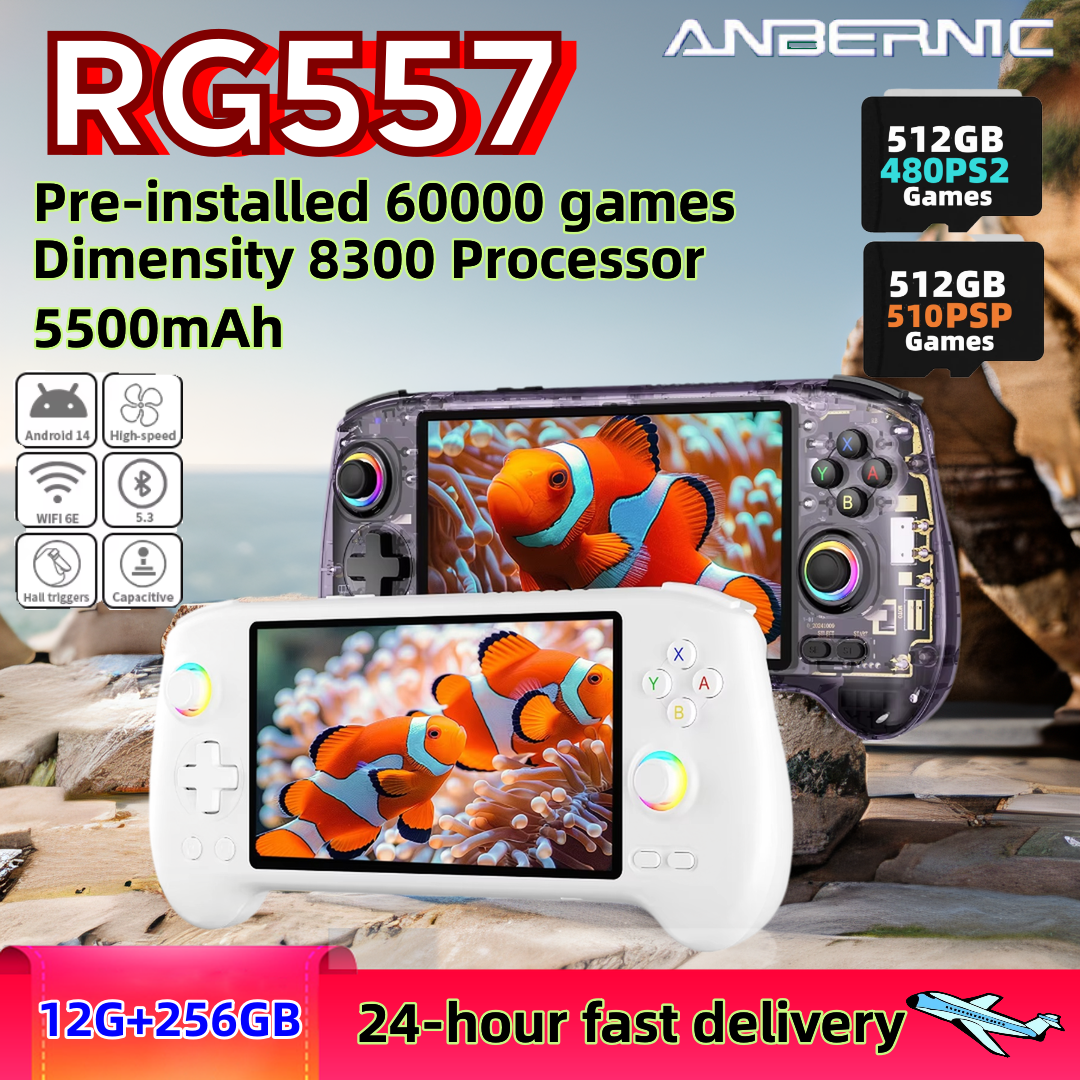 ANBERNIC RG557 RG 557 Retro Ha - огляд і ціна Gaming Console Gta