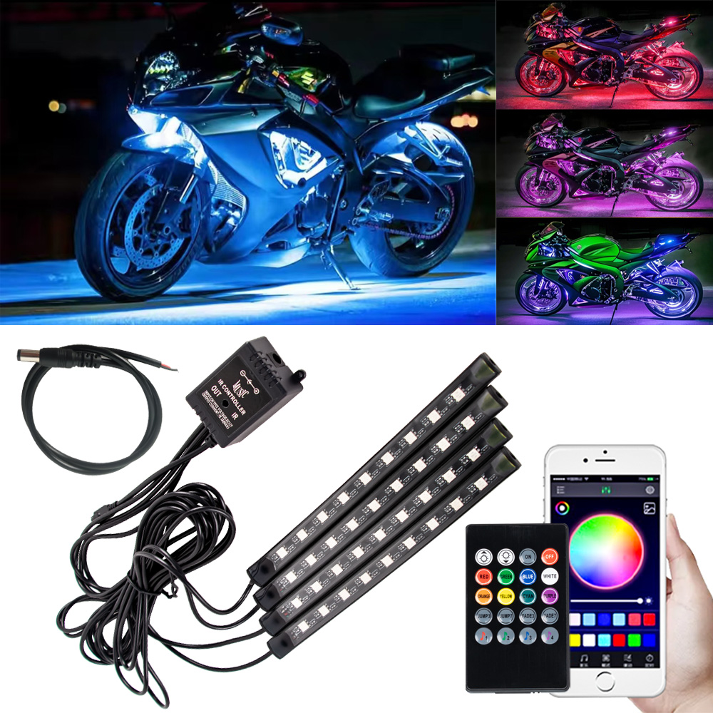LED Motorcycle Car Atmosphere  - огляд і ціна Led Gaming Light Strip