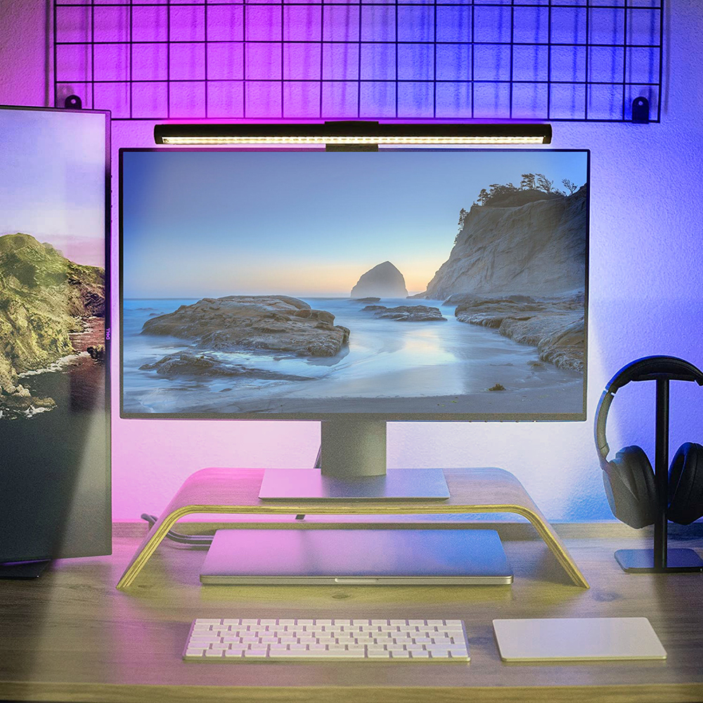 Wiscolor RGB LED Monitor Light - огляд і ціна Led Gaming Light Strip