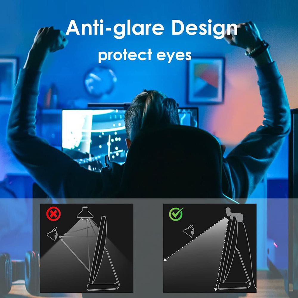 Wiscolor RGB LED Monitor Light - огляд і ціна Led Gaming Light Strip