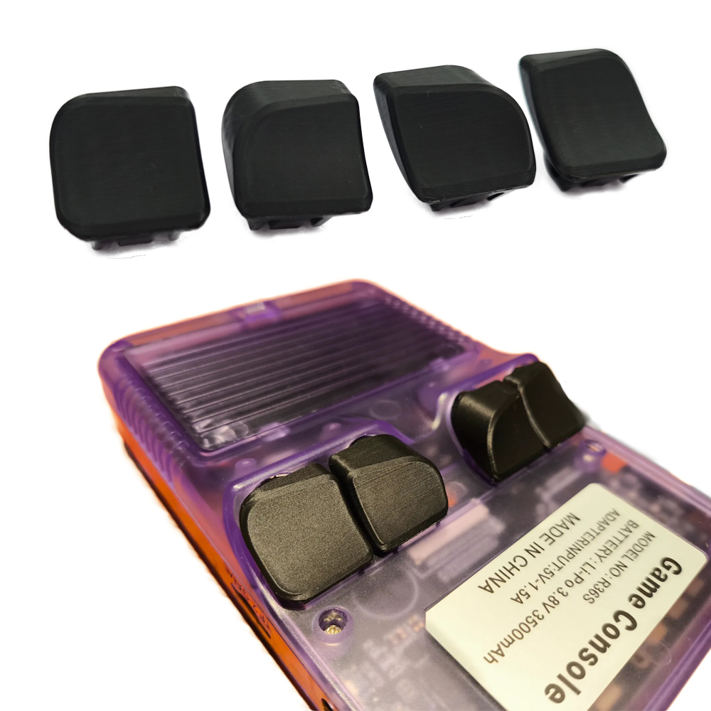 4PCS 3D Printing Back Buttons  - огляд і ціна Gaming Console R36S