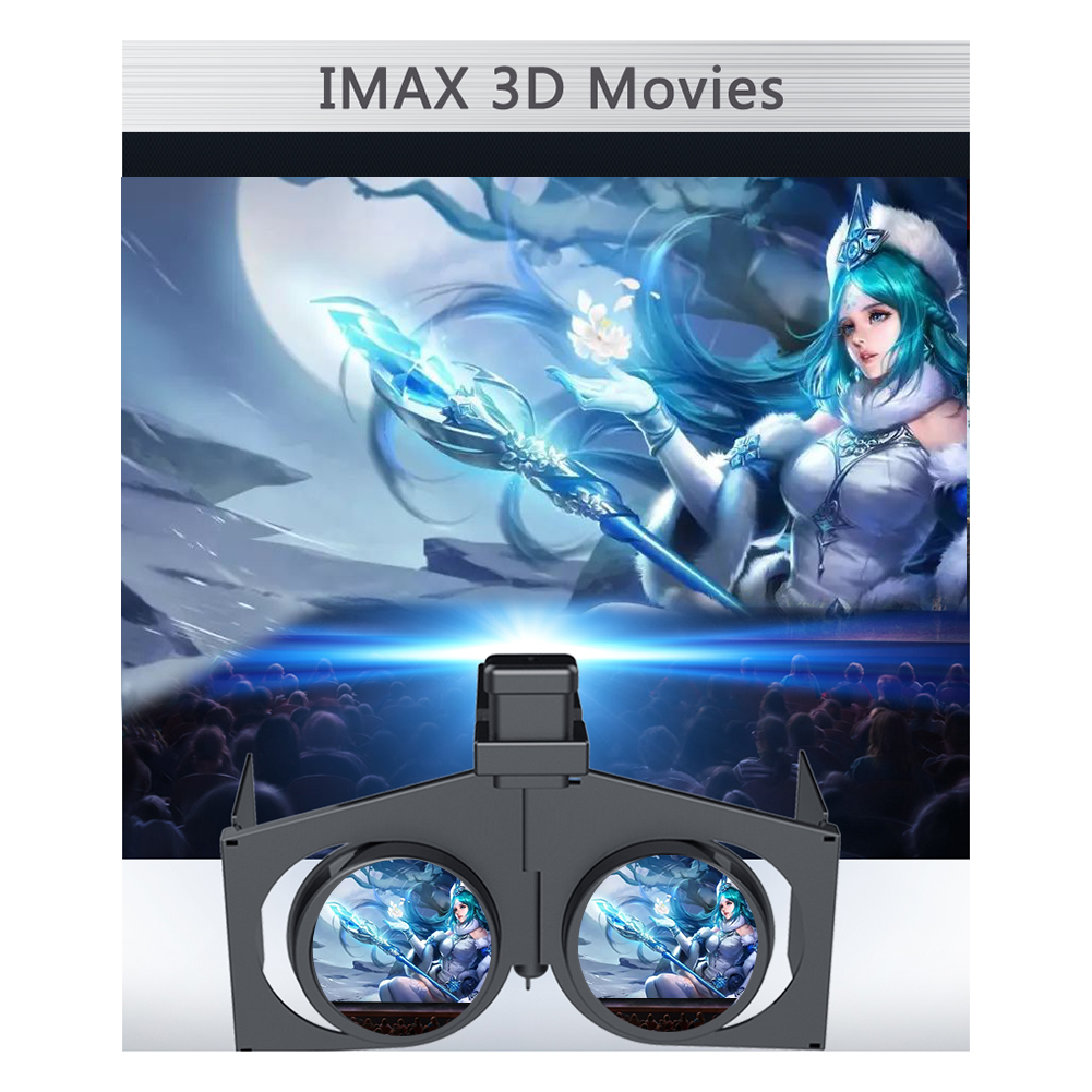 Portable 3D Glasses Movies Gam - огляд і ціна Gaming Console Vr