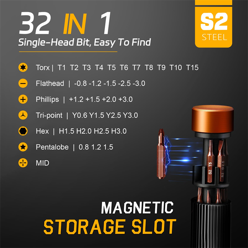 32 in 1 Precision Screwdriver  - огляд і ціна Laptop Gaming Console