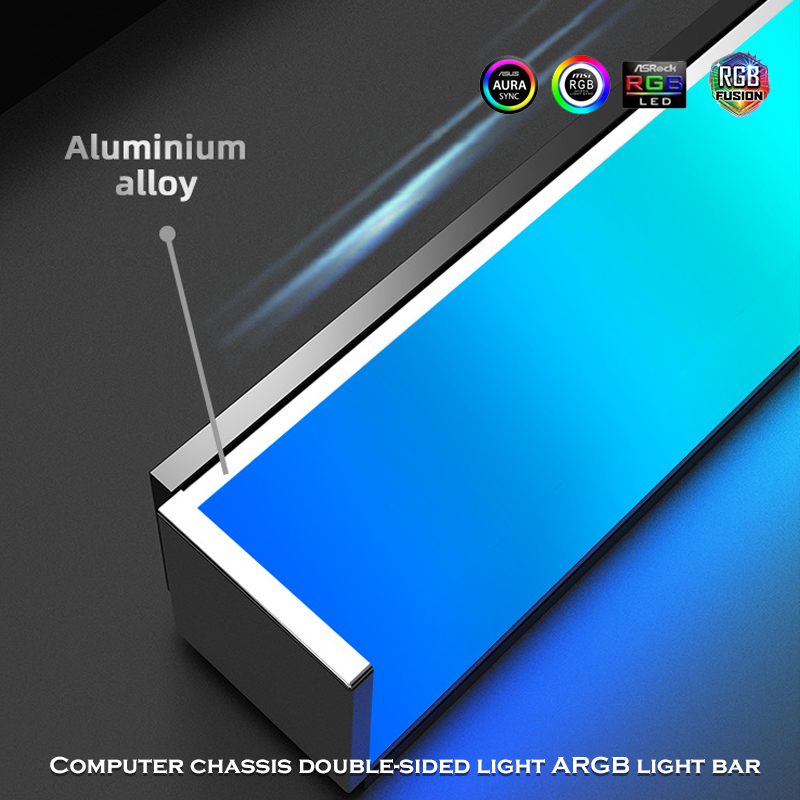 Desktop Computer Cabinet RGB L - огляд і ціна Led Gaming Light Strip