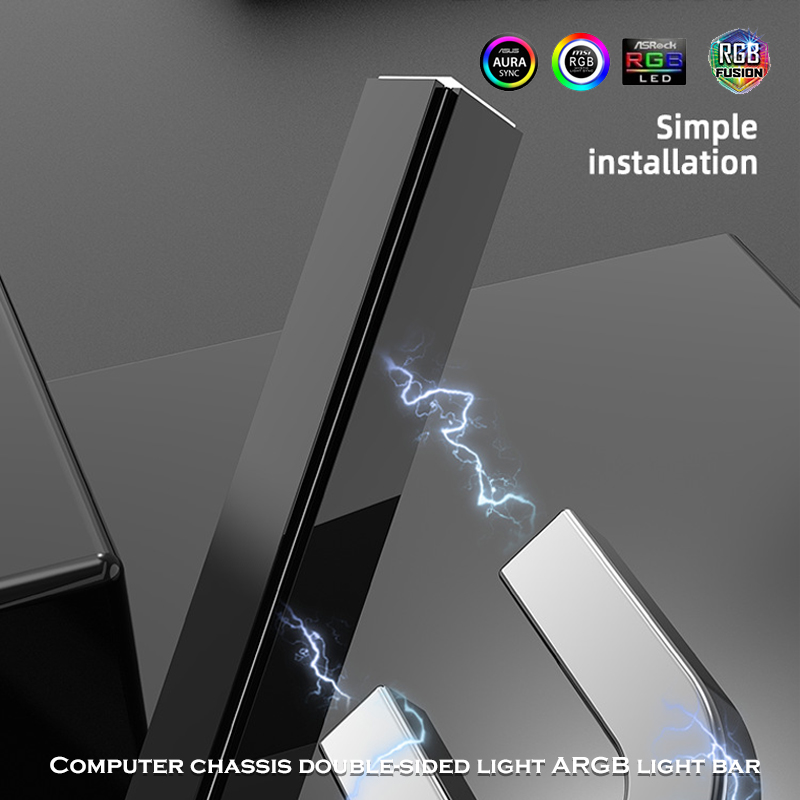 Desktop Computer Cabinet RGB L - огляд і ціна Led Gaming Light Strip