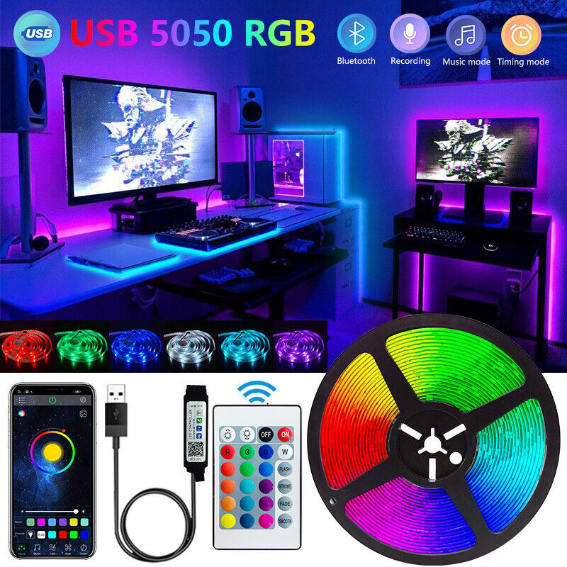 Bluetooth LED Lights Strip 505 - огляд і ціна Led Gaming Light Strip