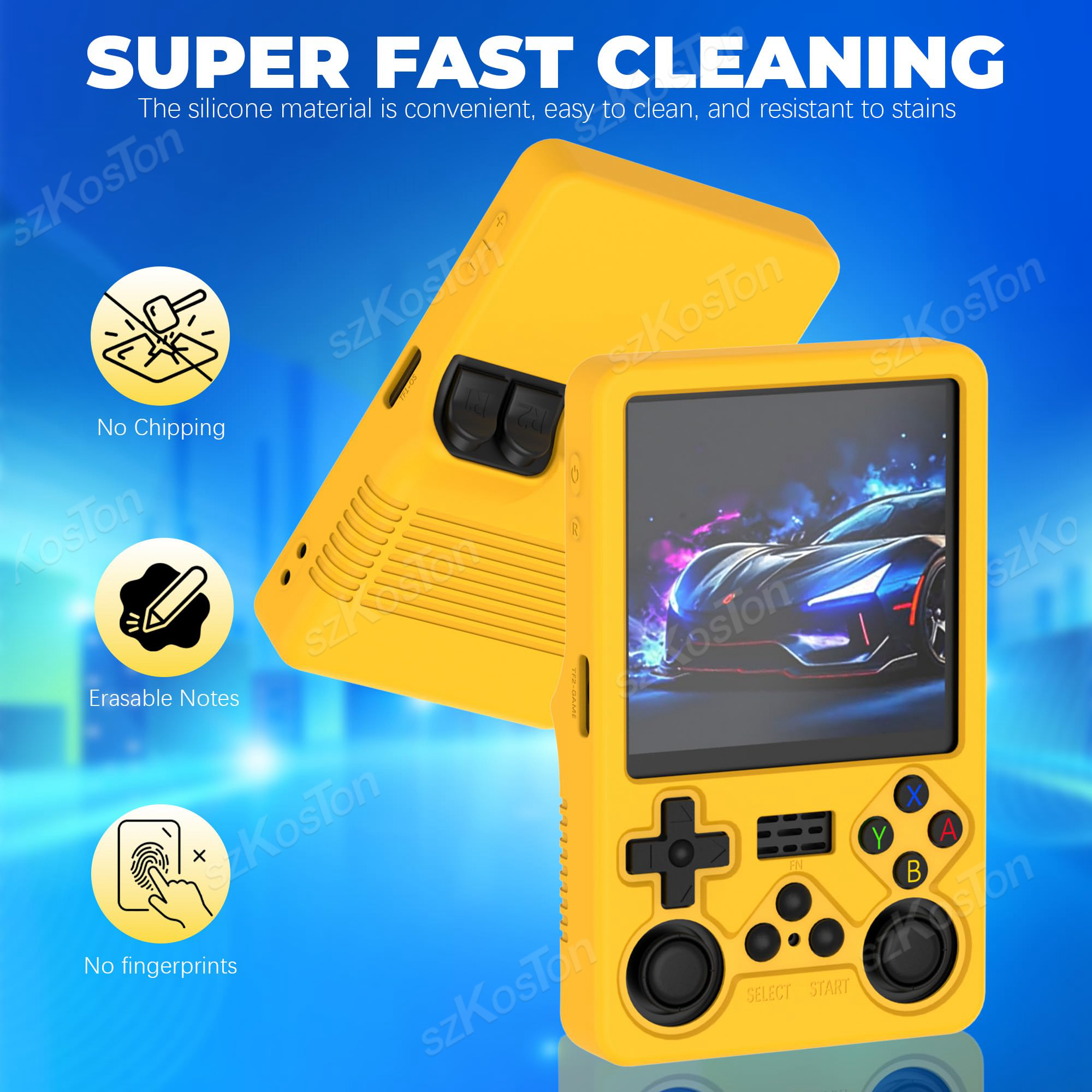 Silicone Protective Cover For  - огляд і ціна Gaming Console R36S