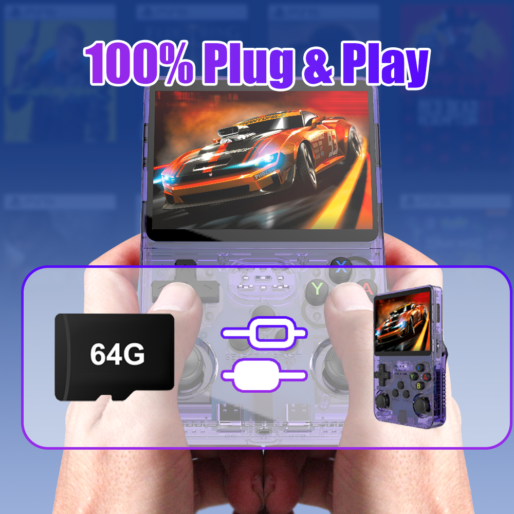64G Game TF Card for R36S Vide - огляд і ціна Gaming Console R36S