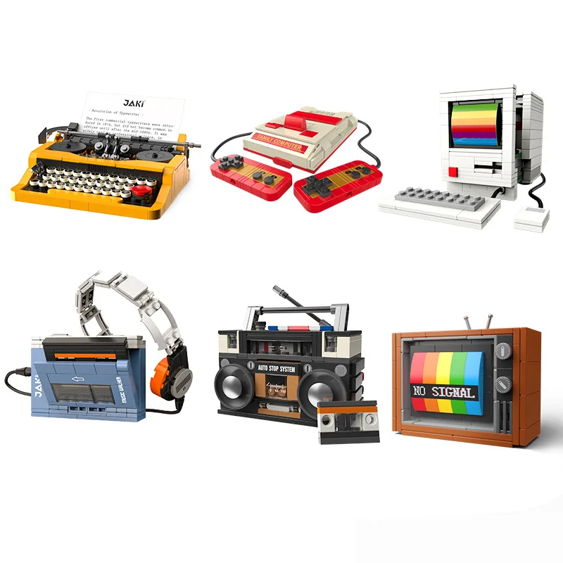 Retro DIY Building Blocks TV R - огляд і ціна Gaming Consoles