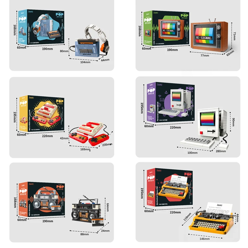 Retro DIY Building Blocks TV R - огляд і ціна Gaming Consoles