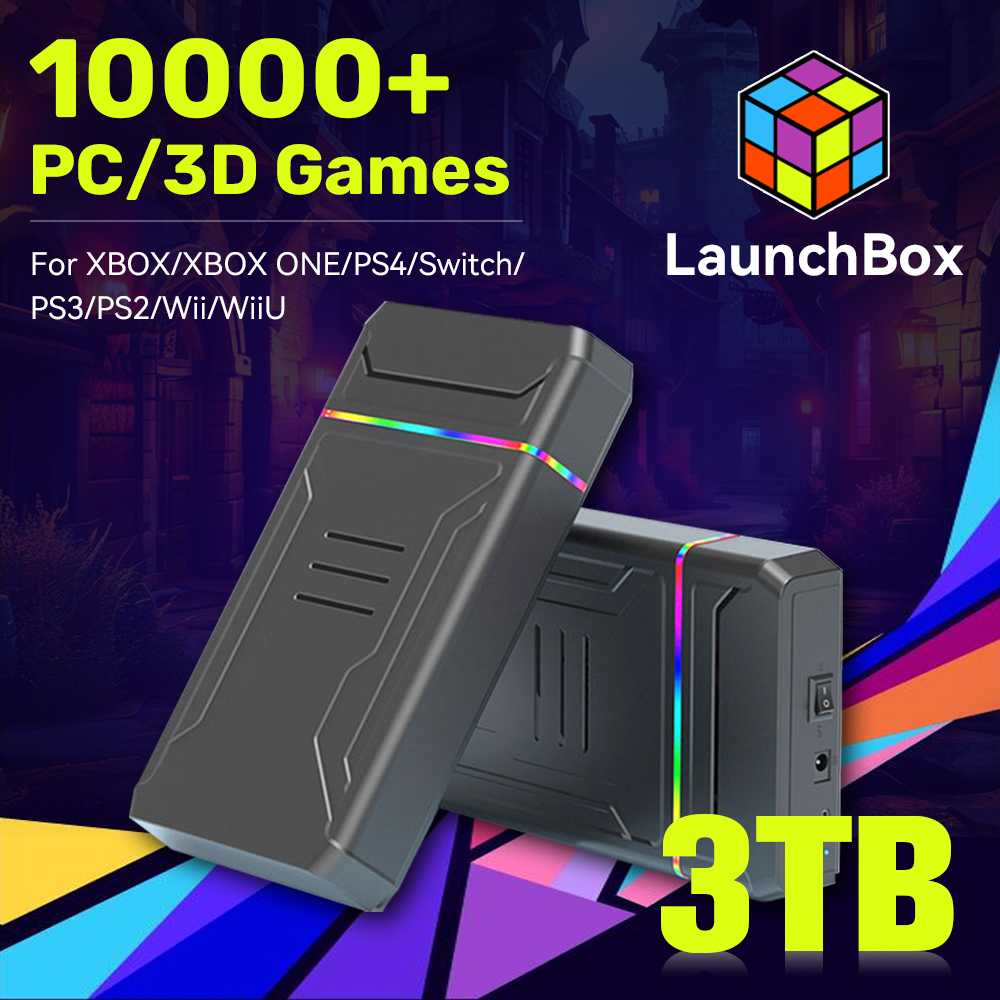 JMachen Launchbox 3TB Gaming H - огляд і ціна Gaming Console In Chinese