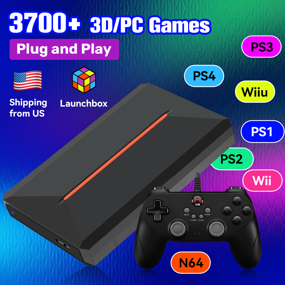 Launchbox OS 500GB Portable Ga - огляд і ціна Gaming Console In Chinese