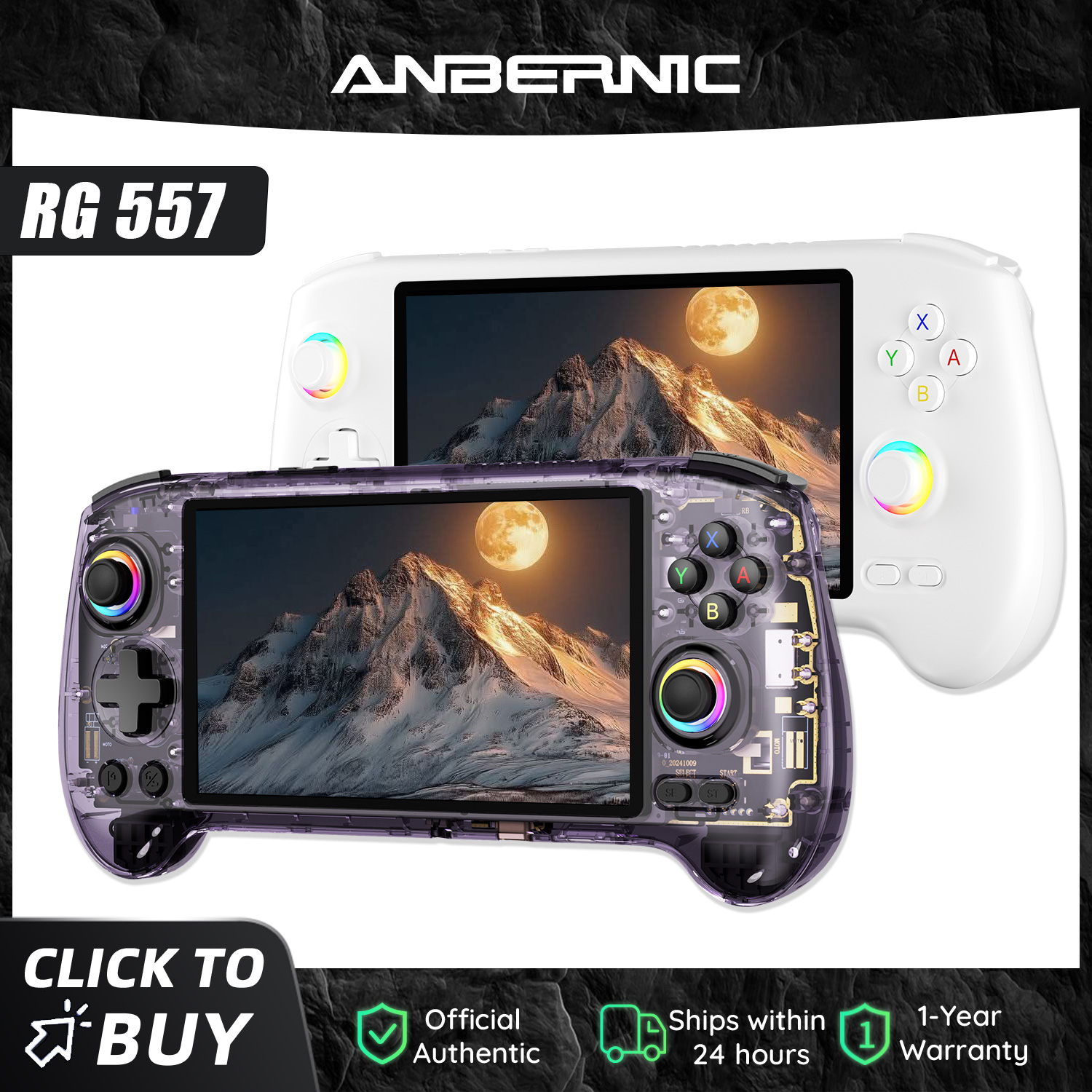 Anbernic RG557 Handheld Game C - огляд і ціна Gaming Console Gta