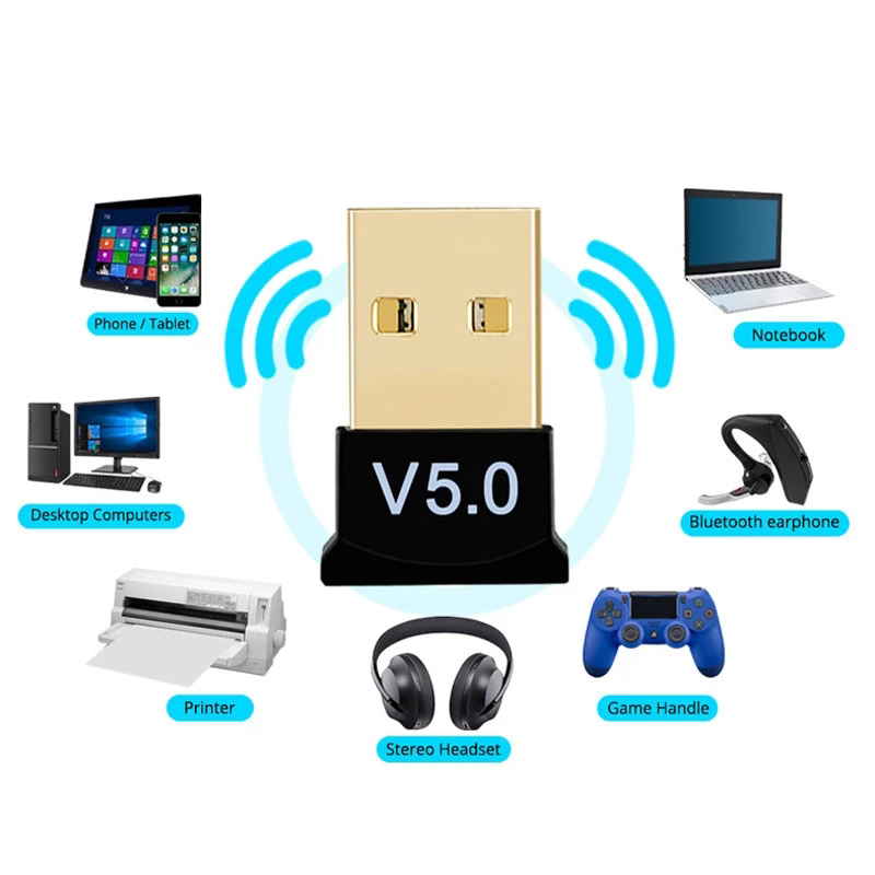 Bluetooth 5.0 Receiver USB Wir - огляд і ціна Laptop Gaming Console