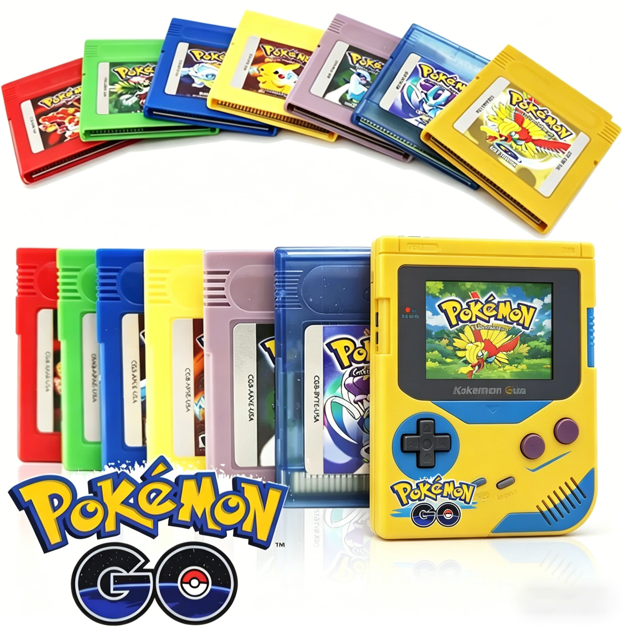 Pokemon Red Blue Crystal Golde - огляд і ціна Gaming Console Gta