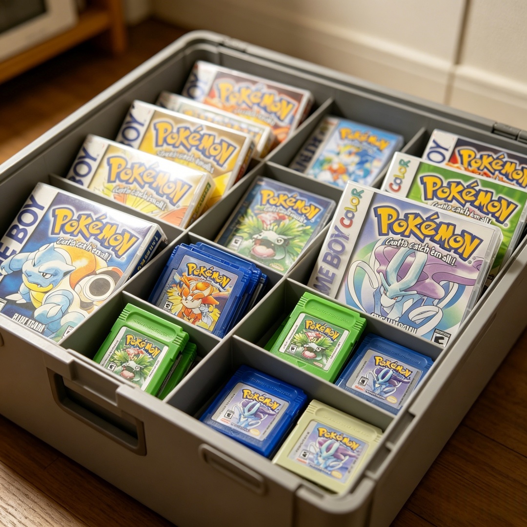 Pokemon Red Blue Crystal Golde - огляд і ціна Gaming Console Gta